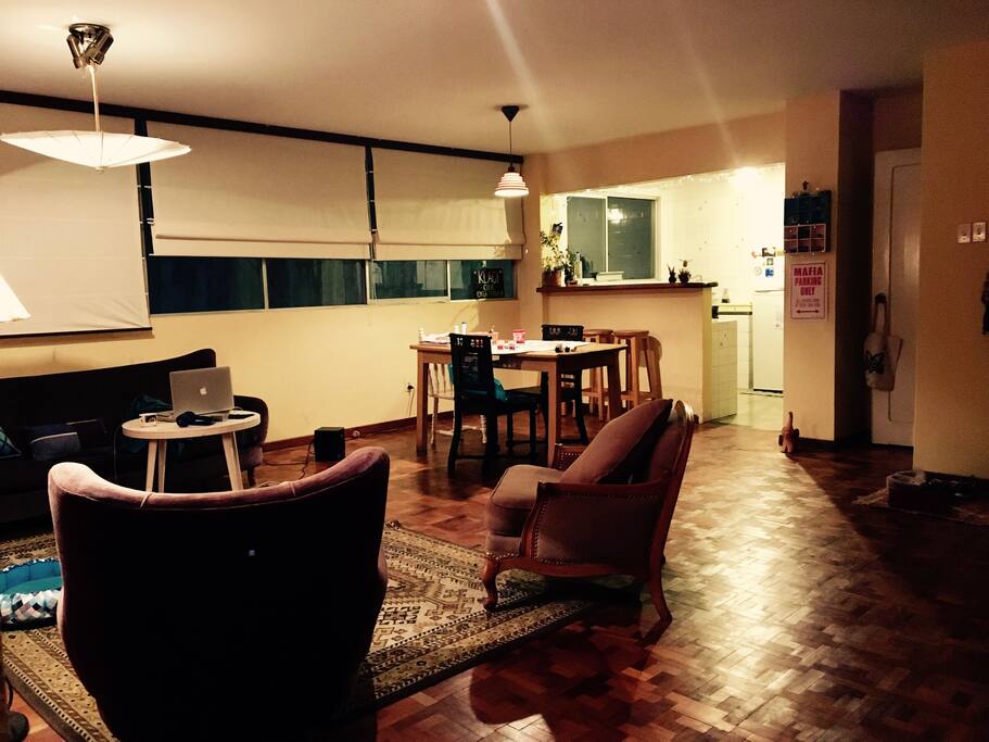 Other shots of huge living room, awesome for yoga, or chilling, netflix, working, breakfast, or just hanging out.