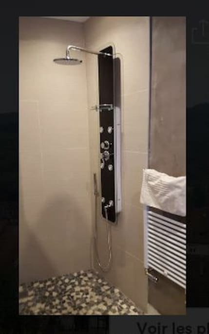 Douche italienne.