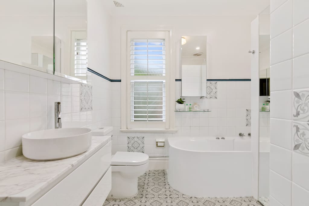 Bran New Large Bathroom with luxurious spa bath & large separate shower