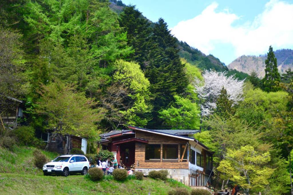 Guest house view from outside