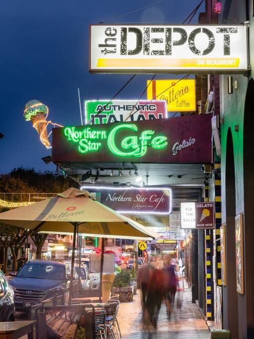 Within the Restaurant Area