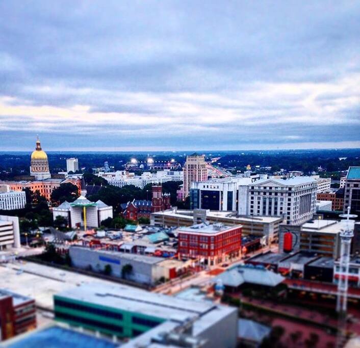 Rooftop view
