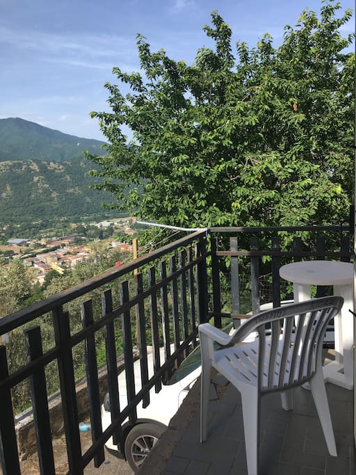 Living area balcony