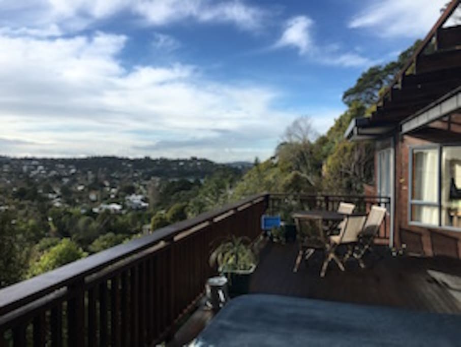 view from deck