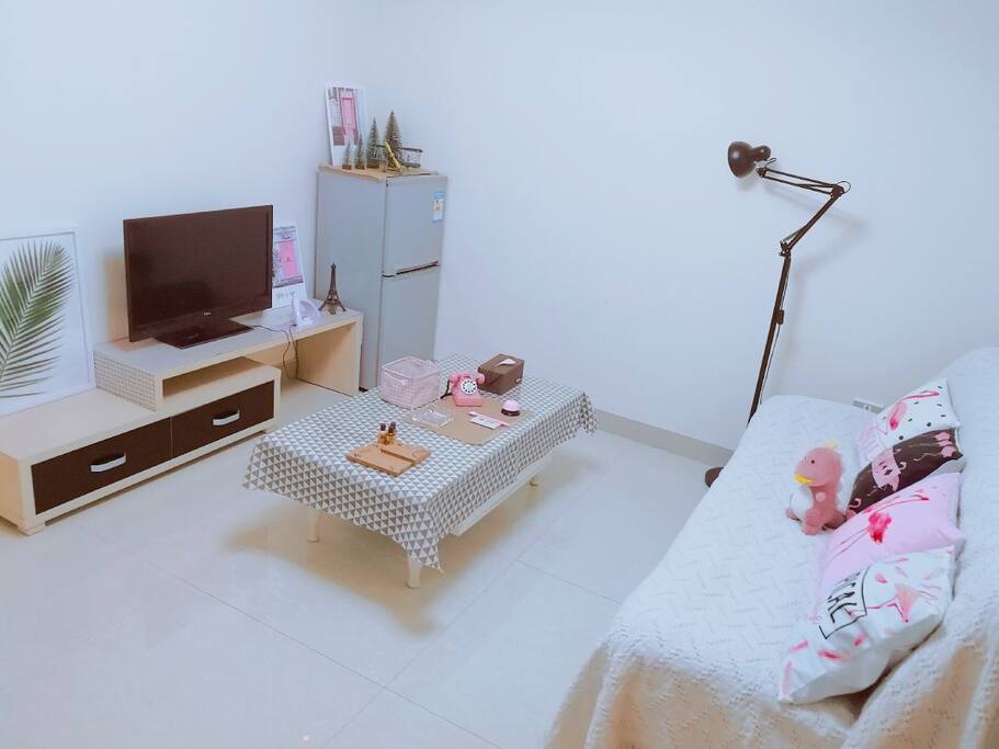 客厅—粉粉的小摆件