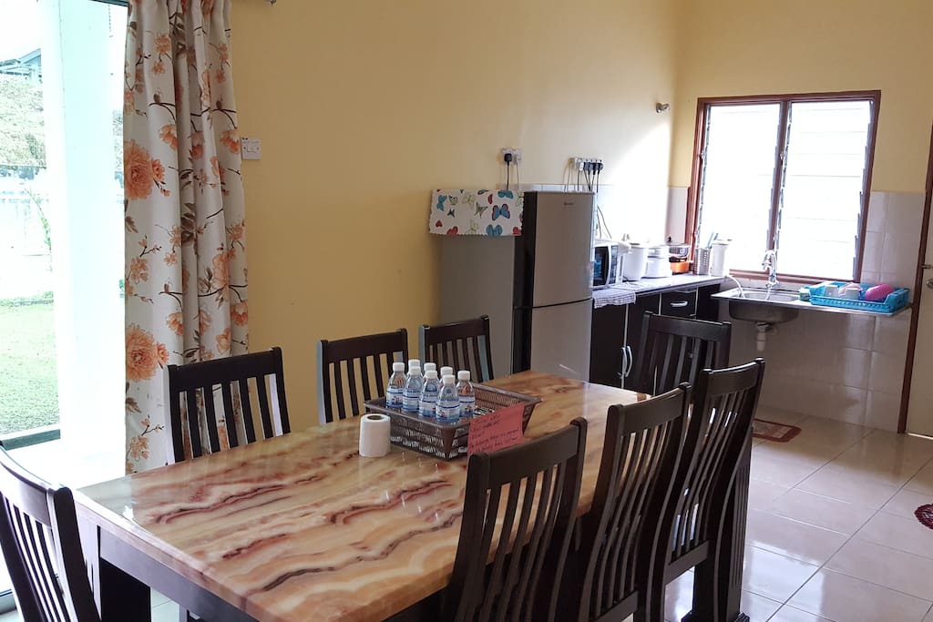 Kitchen and Dining Area