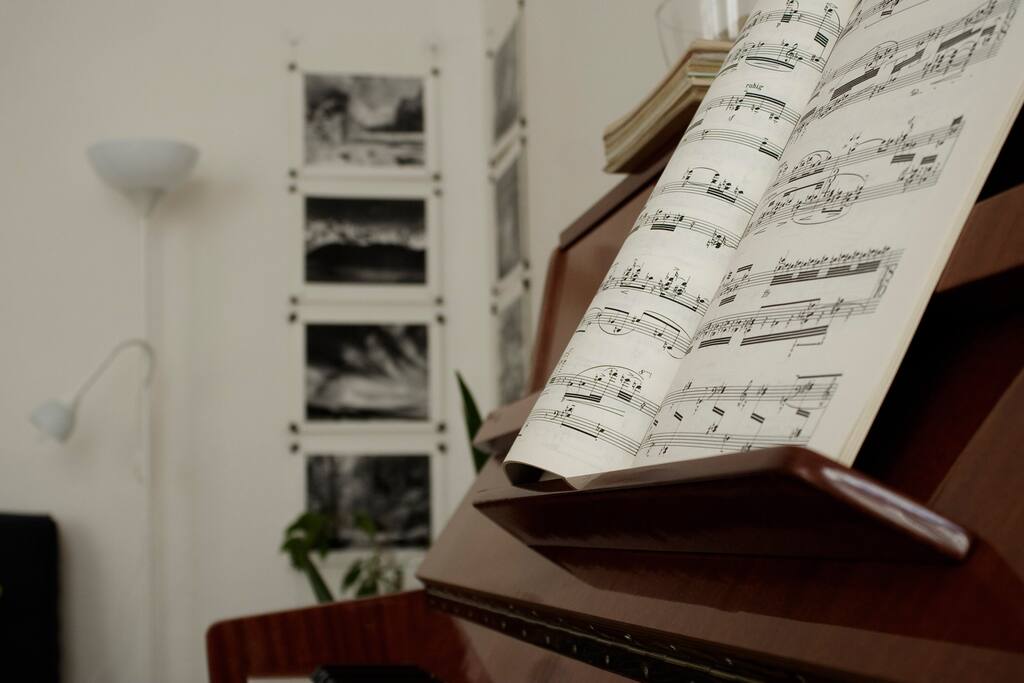 tuned piano for rehersals & practicing