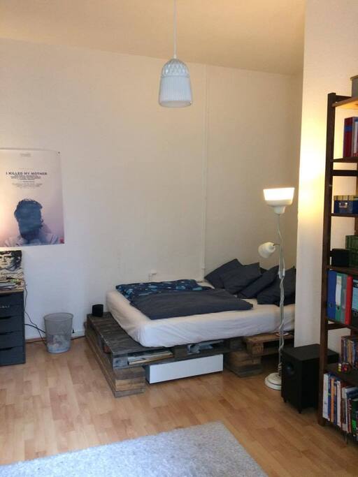 private room with bed