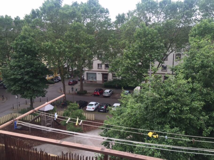 Ausblick Küchenbalkon