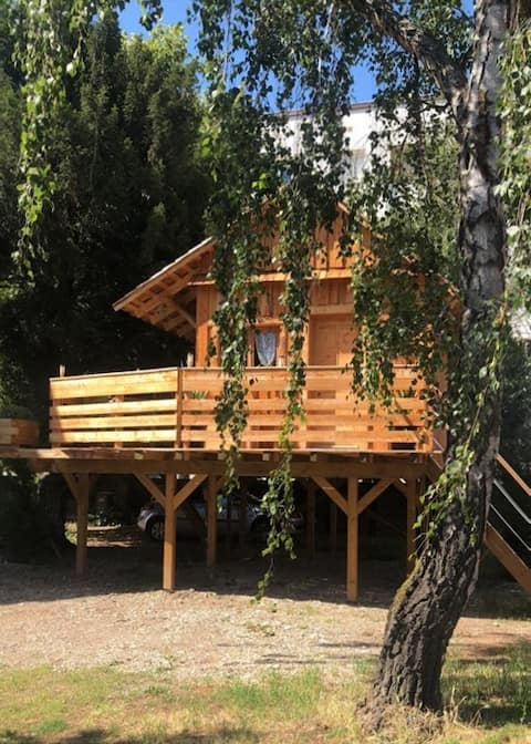 Propriété Airbnb réussie: An unusual cabin in the city à Sélestat