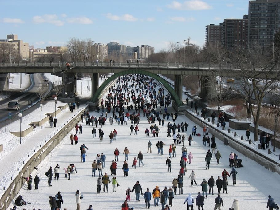 Skate on the rideau canal