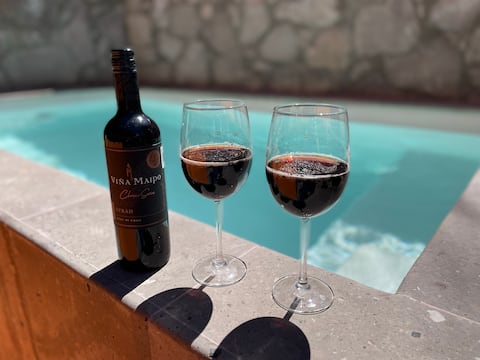 3 bedroom house with private pool and Golf course