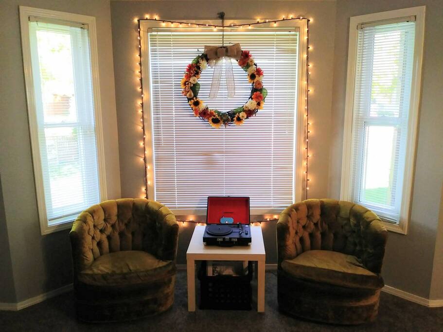 Nook w/ Record Player