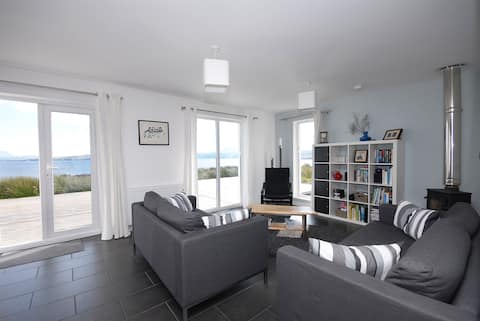 Popular Airbnb listing: Boulder House - stunning sea and mountain views in Gairloch