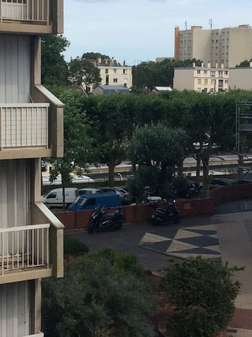 Balcon Donnant sur la Seine