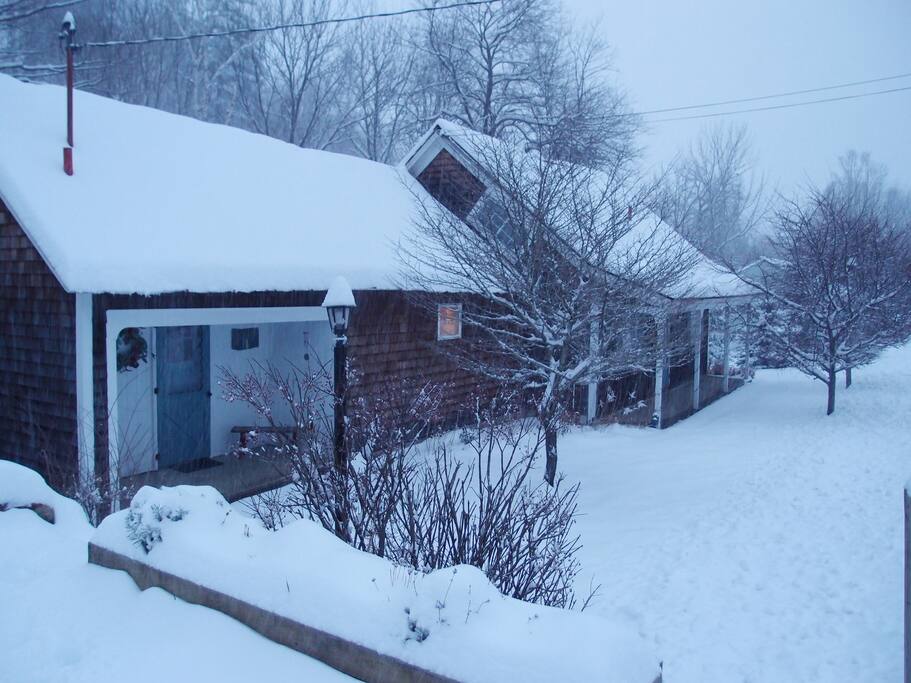 Bundle up or stay inside (exterior - winter)