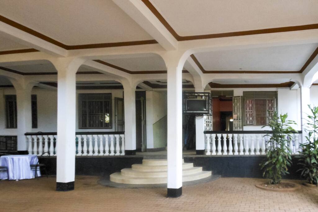 Parking/ reception area