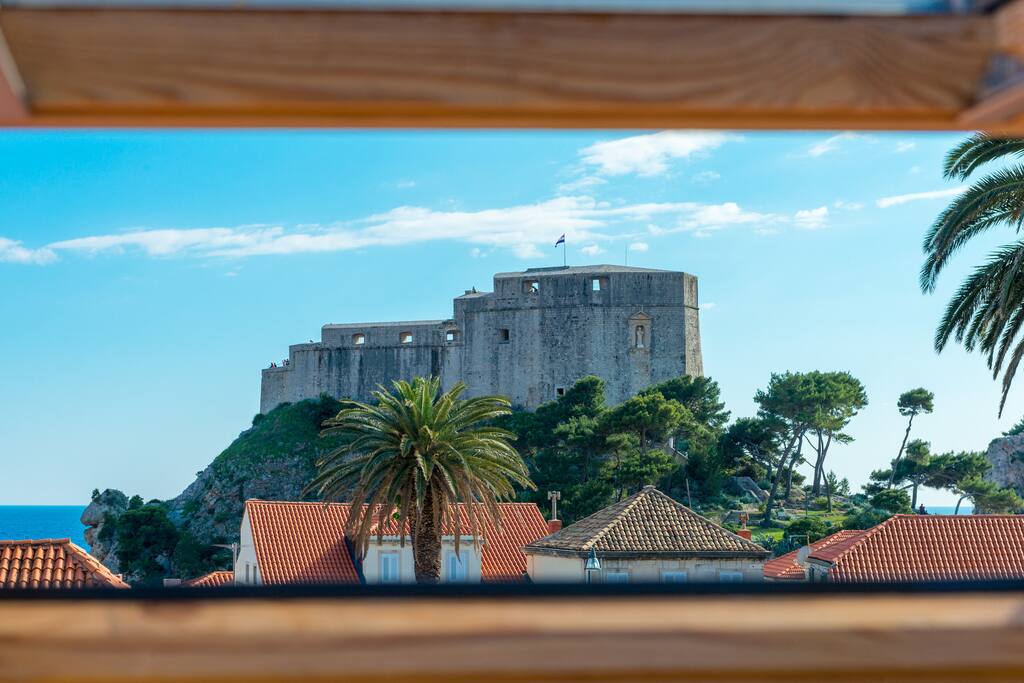 St.Lawrence fort view from living room and bedroom 2