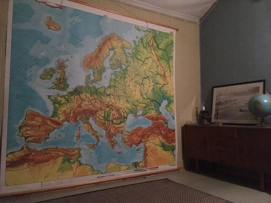 Old school map.