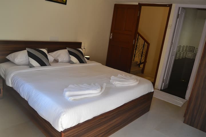 Bedroom 1 with toilet ensuite