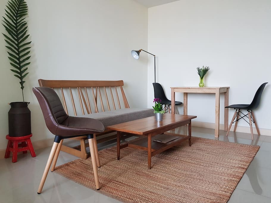 living room/dinning corner