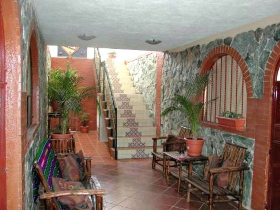 Locked entry way