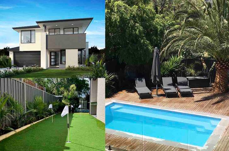 Brand new, just listed. Ultimate Getaway with pool