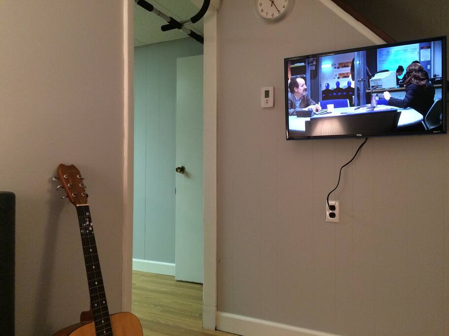 Living room and roku TV