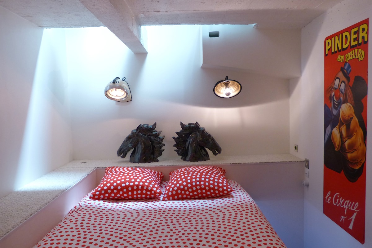 Sleeping in the stables