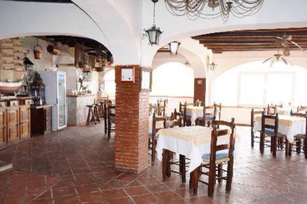 Sala ristorante alla gran cart.