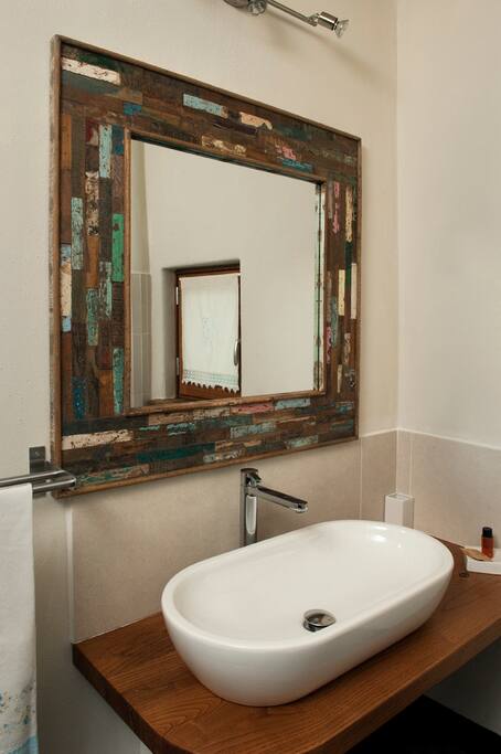 Il bagno della camera verde