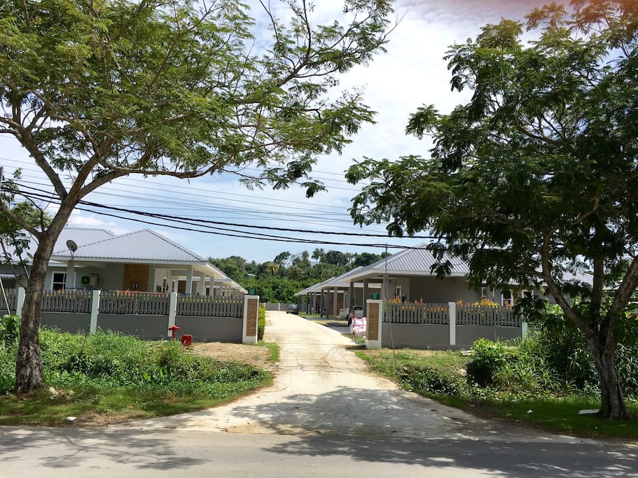 The view of MyHome from the roadside.