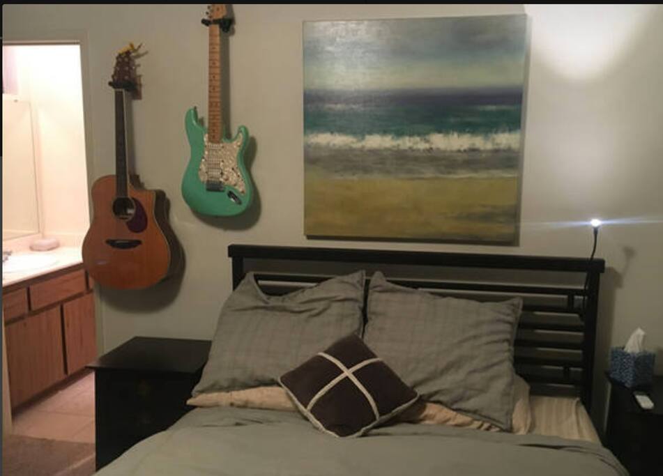 Bedroom #1 w/ half bath