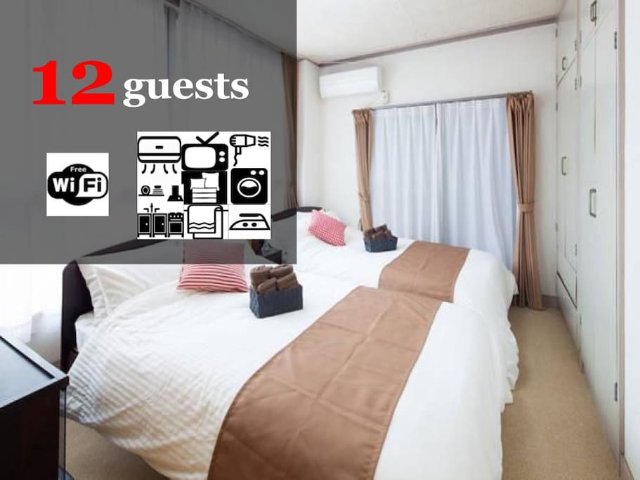 Available for up to 12 guests