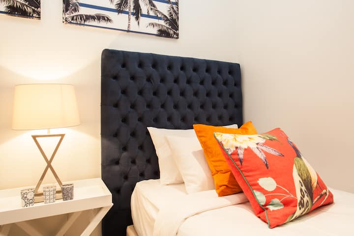 Escape to tranquility: Your bedroom retreat, where every detail exudes elegance.