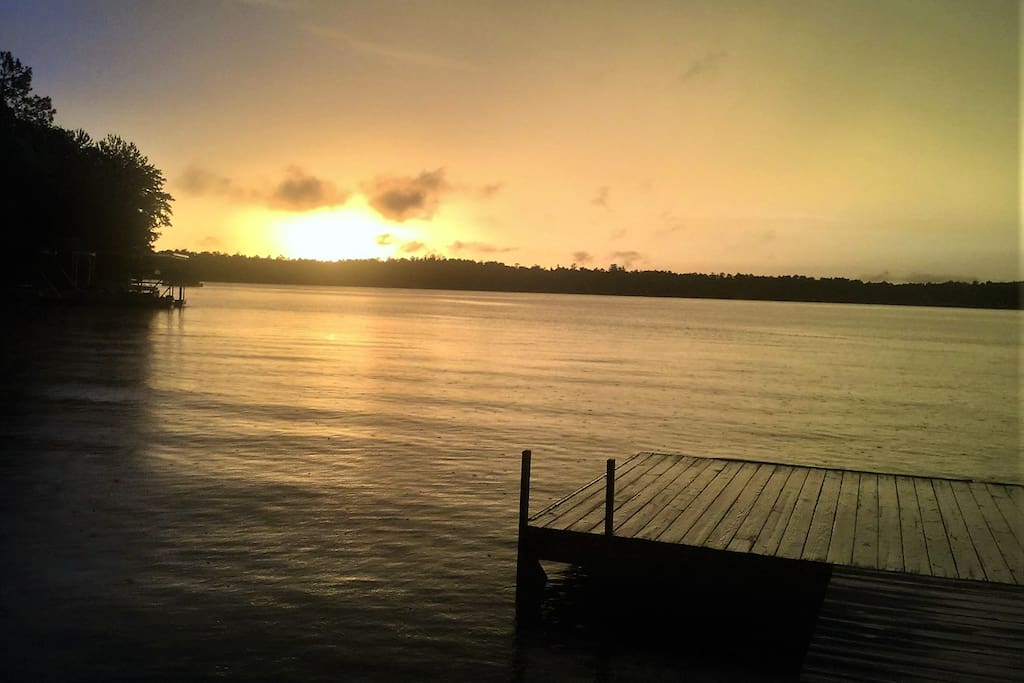 From the Dock at Sunset
