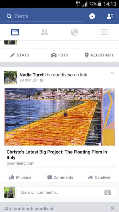 CHRISTO " THE FLOATING PIERS " FROM 18/06/2016 TO 03/07/2016