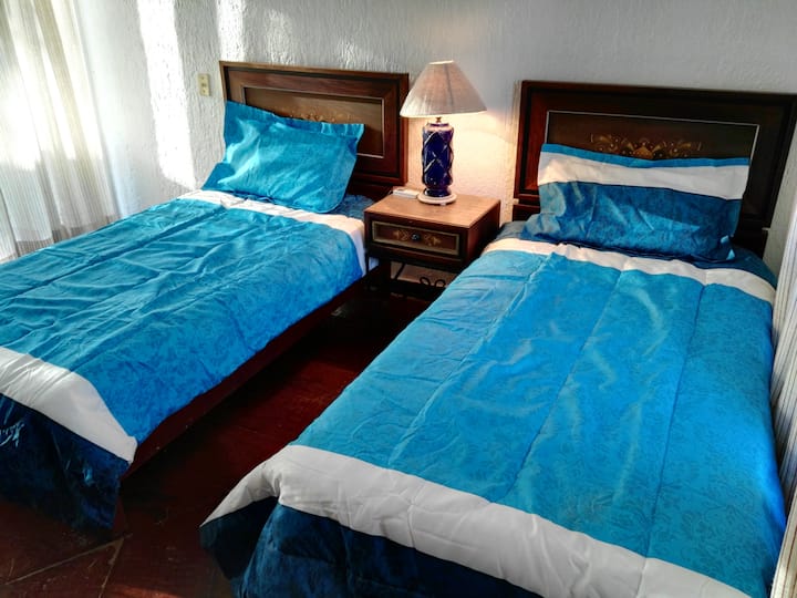 Schlafzimmer auf der oberen Etage