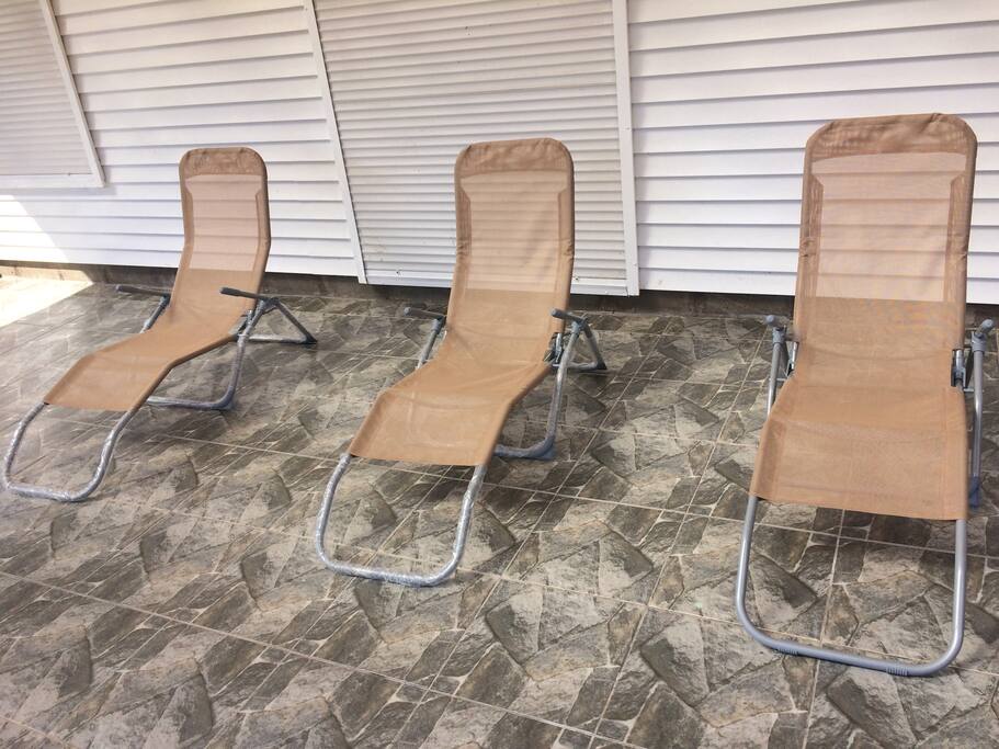 Reposeras piscina