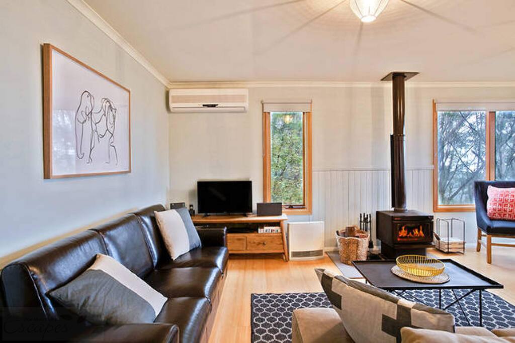 Living area | slow combustion fireplace