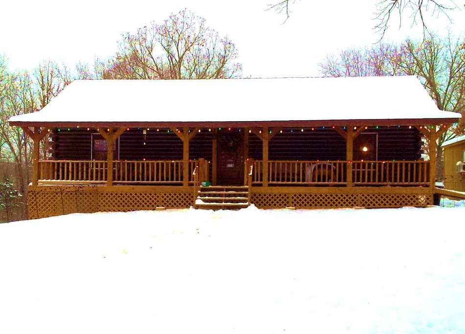 The Log Home at Promised Land Farm