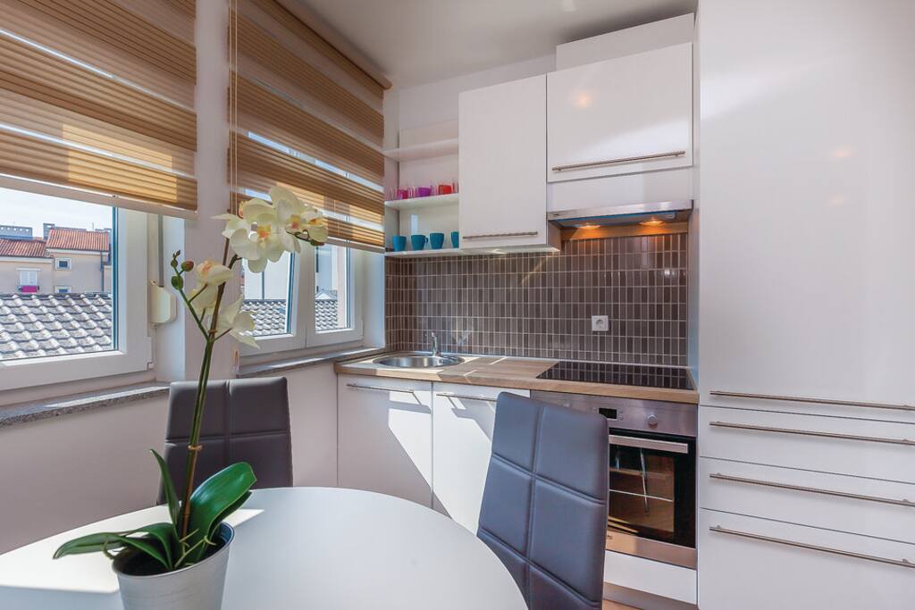 fully-equipped kitchen