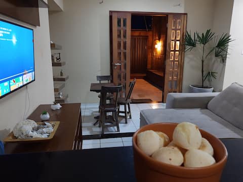 Airbnb em destaque: "House with Pool and Barbecue in Natal RN". em Parnamirim