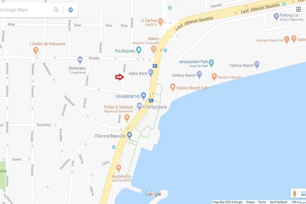 location of the apartment