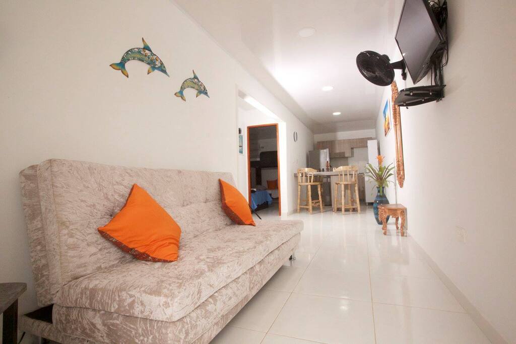 SALA CON SOFACAMA