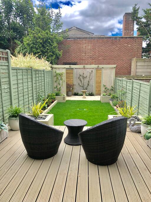 Beautiful tranquil garden