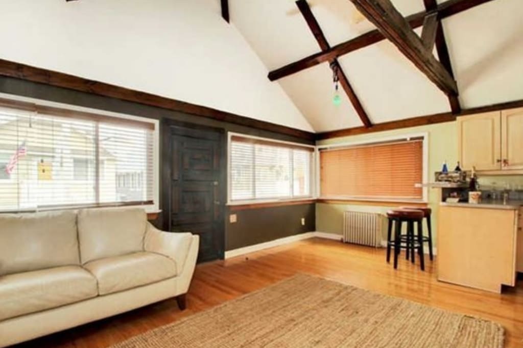 Windows and high ceilings