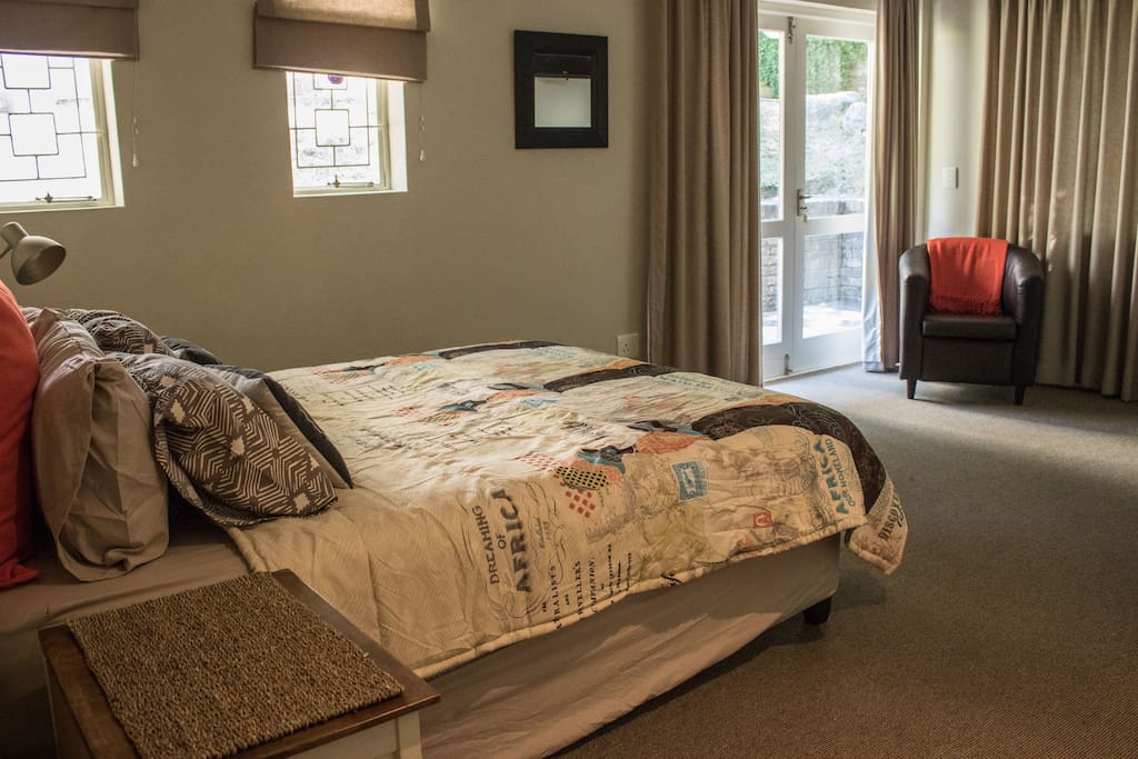 Spacious room with private entrance