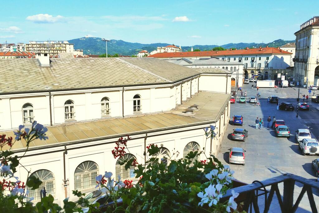 vista dal balconcino camera