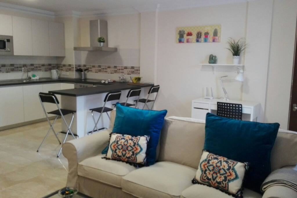 Salón-cocina